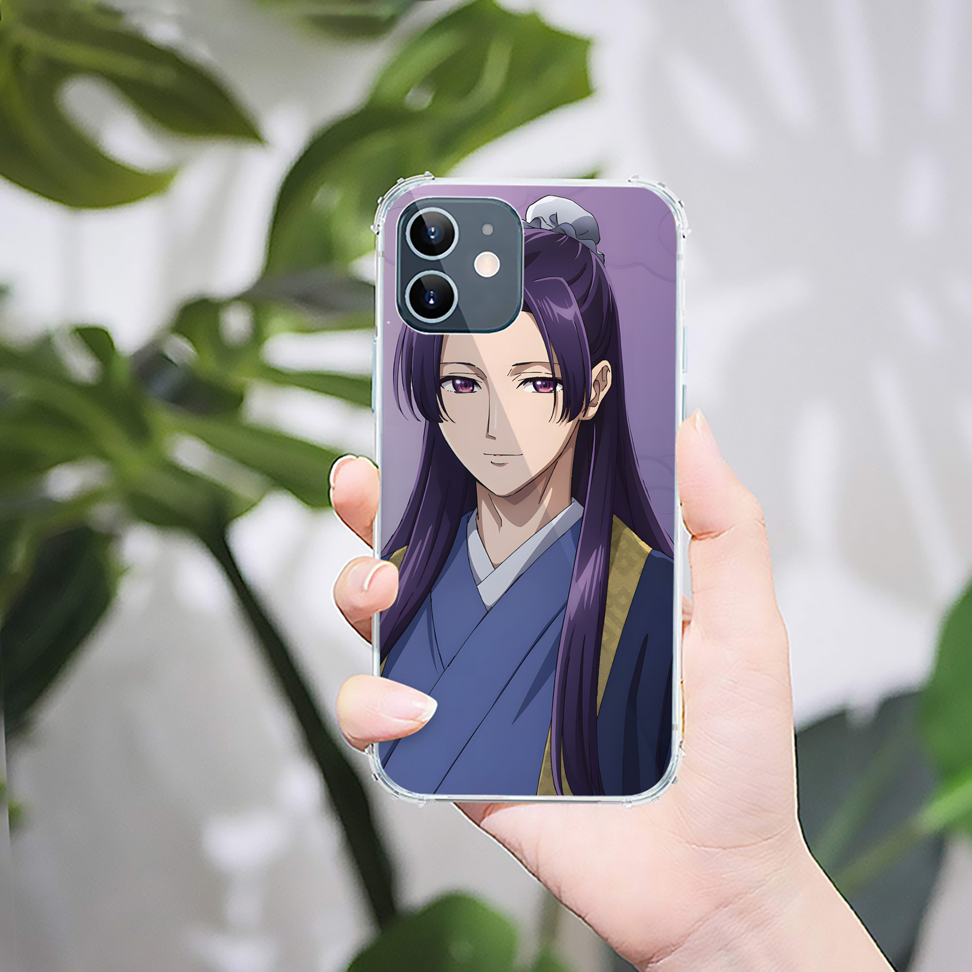 （画像用） 薬屋のひとりごと The Apothecary Diaries 【iPhone 12シリーズ対応】透明スマホケース（クリアソフトケース）